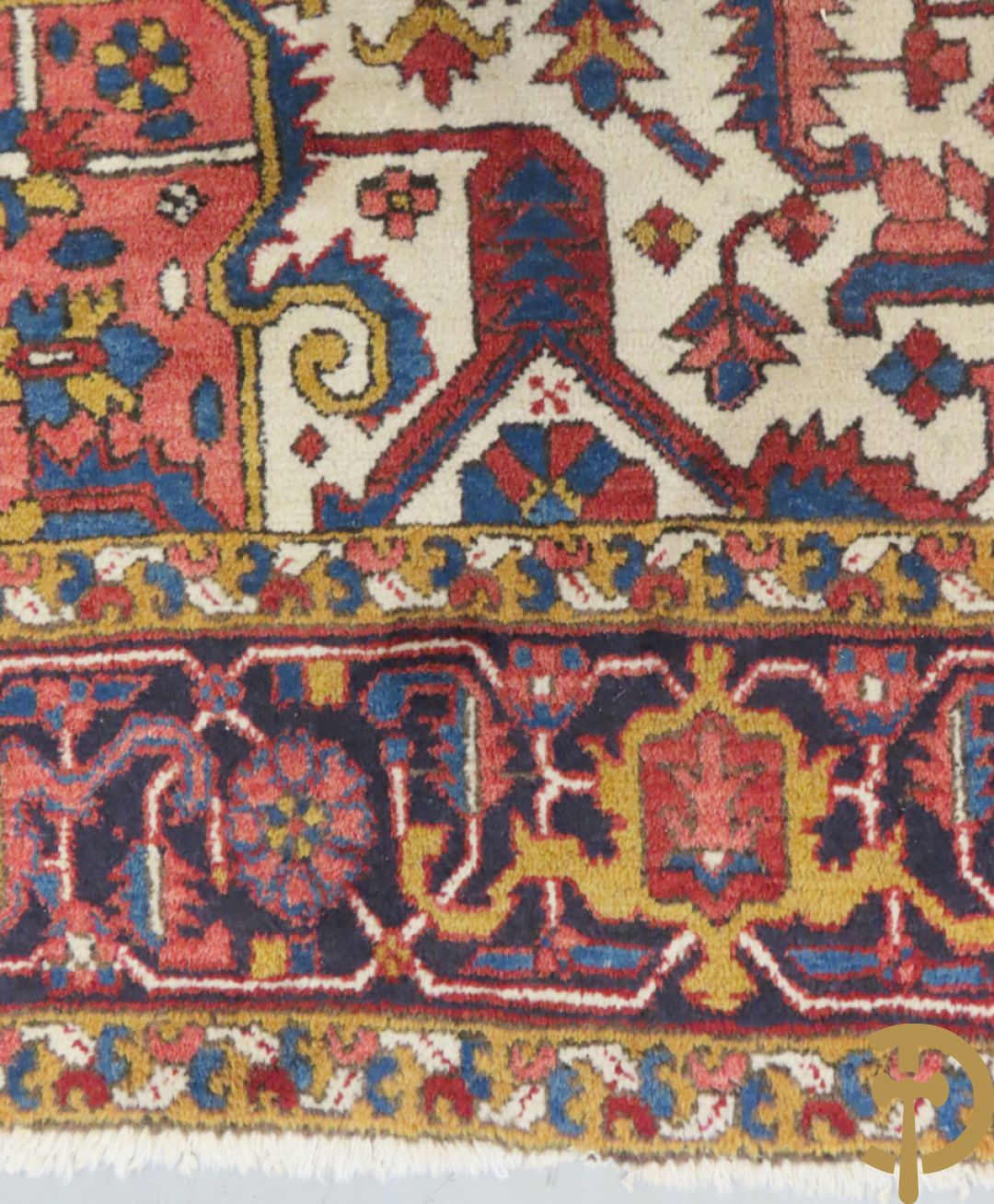 Oosters handgeknoopt tapijt Heriz