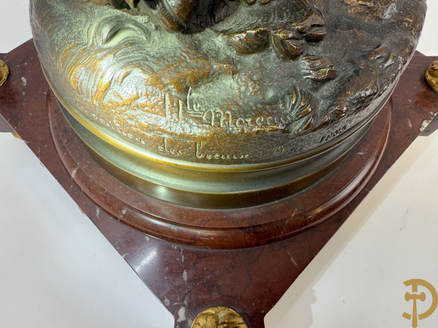 MOREAU Hte. getekend Exposition des Beaux-Arts 1883 