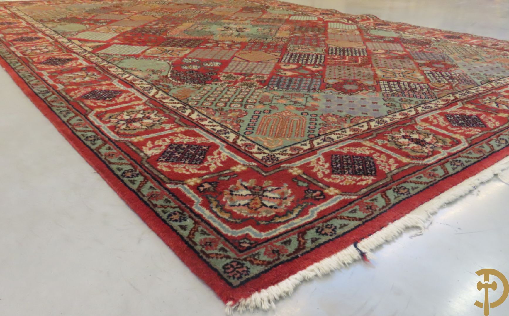 Oosters handgeknoopt tapijt Hamadan