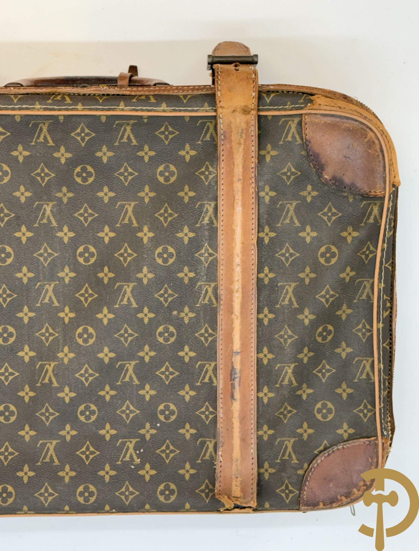 Lederen valies Louis Vuitton