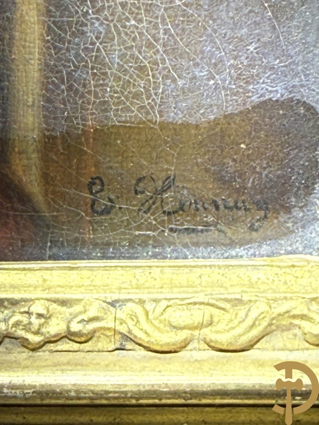 HENNIG E. getekend rechts ? 