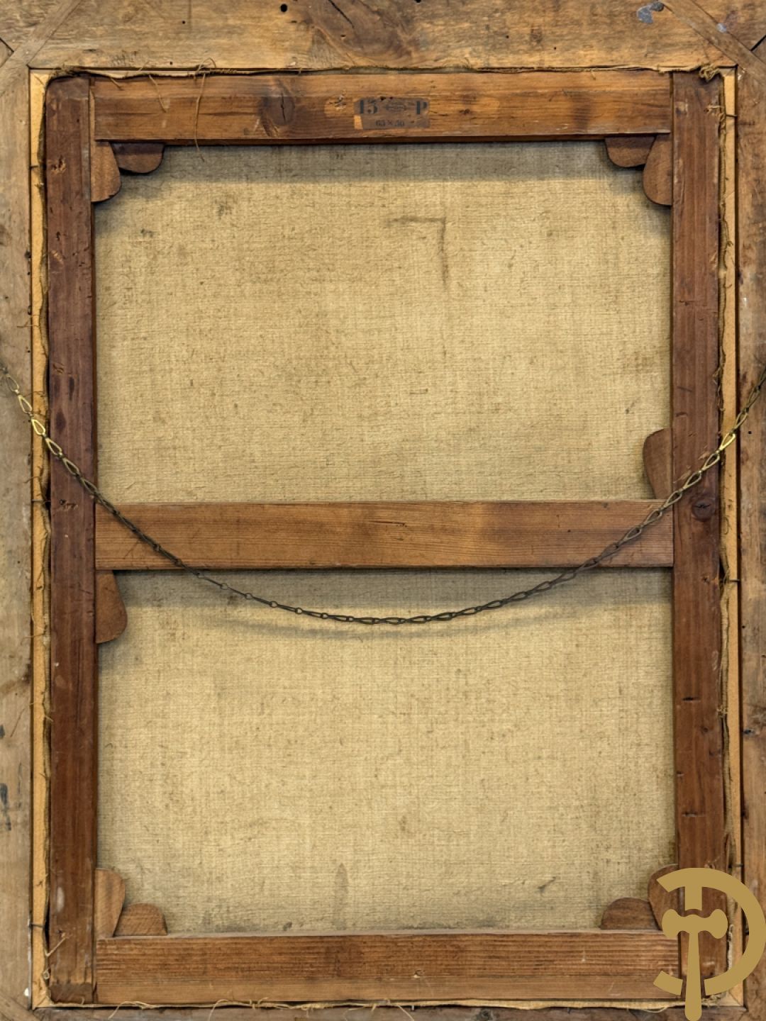 CAHON E. getekend Avril 1863 