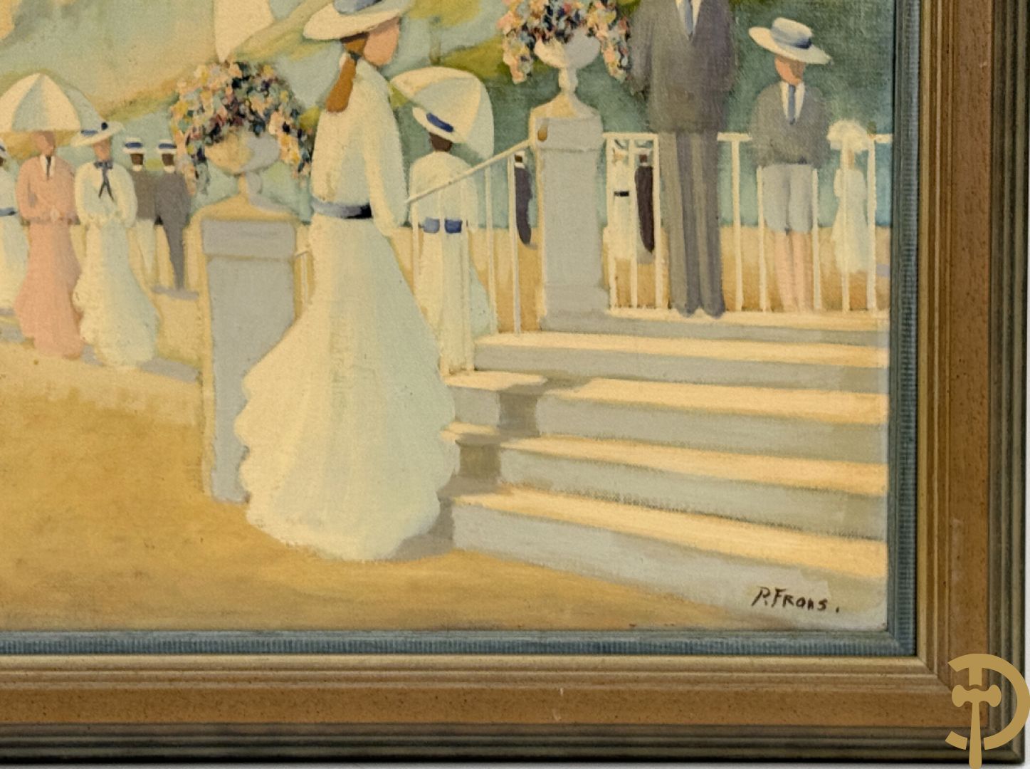 FRANS P. getekend (Paul) 