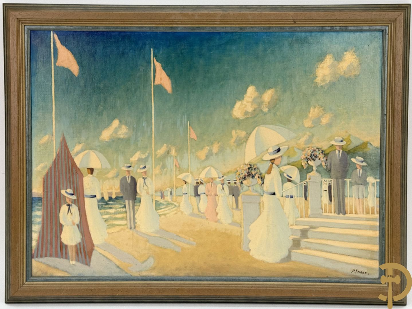 FRANS P. getekend (Paul) 