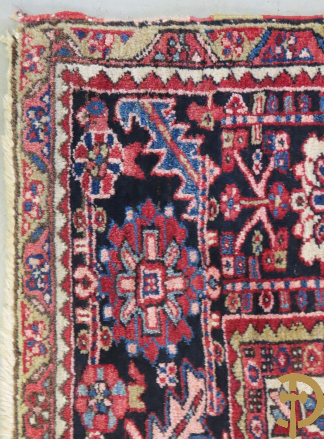 Oosters handgeknoopt tapijt Heriz