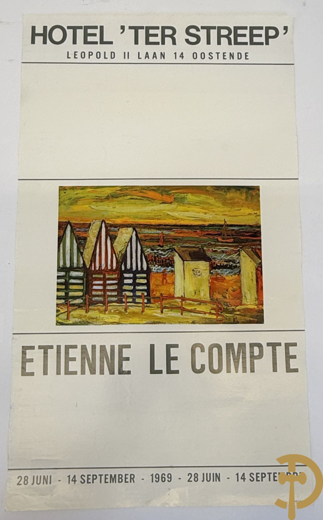 LE COMPTE Et. getekend 