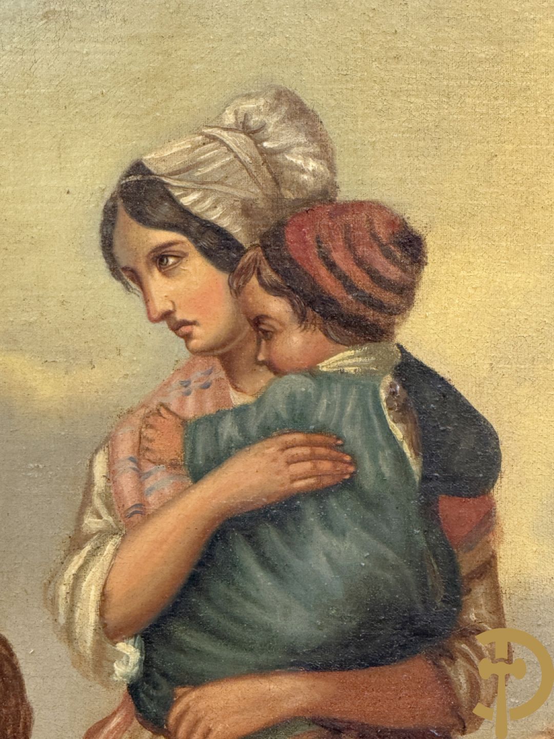 CAHON E. getekend Avril 1863 