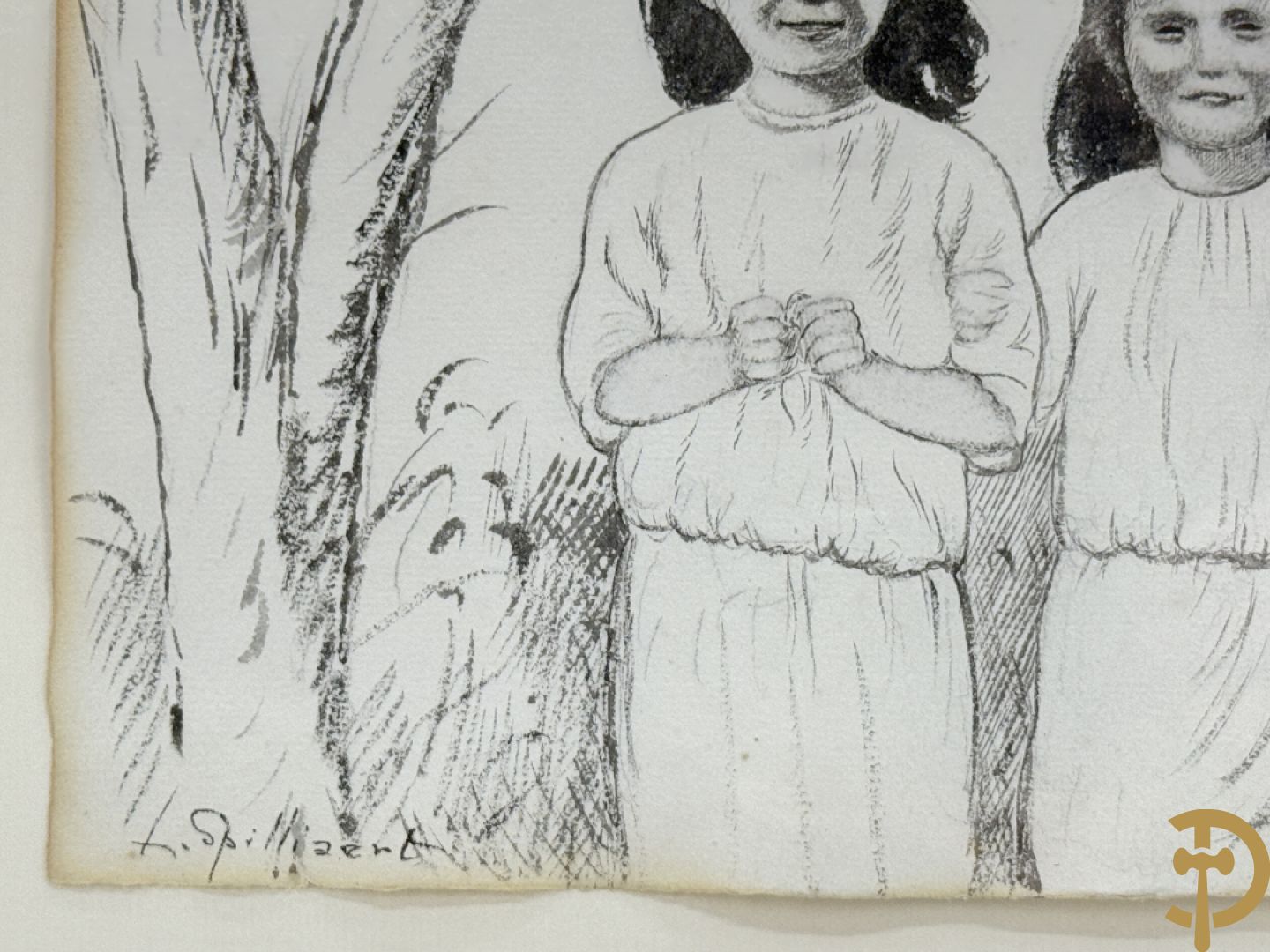 SPILLIAERT L. getekend 