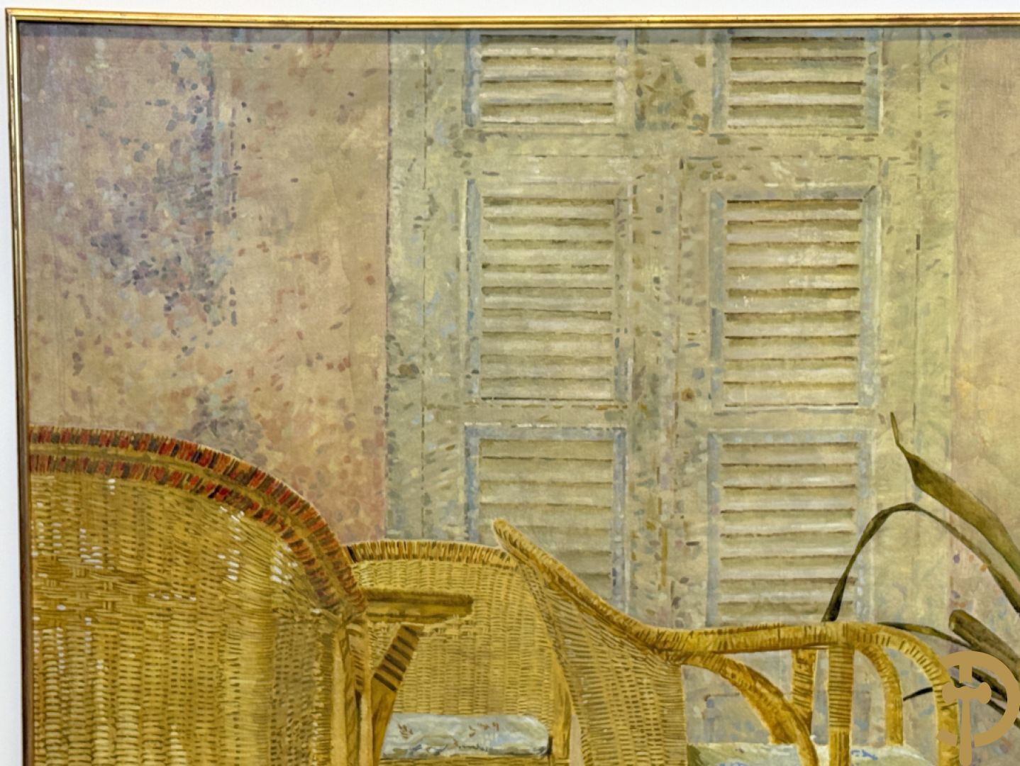 SCHLEE J. (Jaap) getekend Patio 1980-1981, 