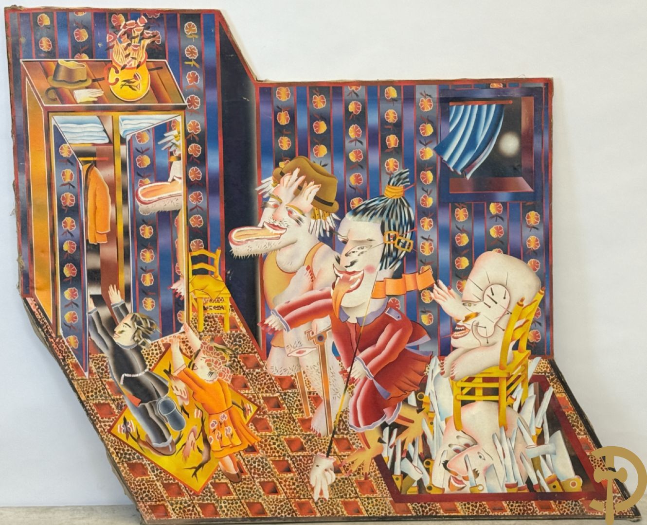 VAN DAELE Nico getekend verso 1981 