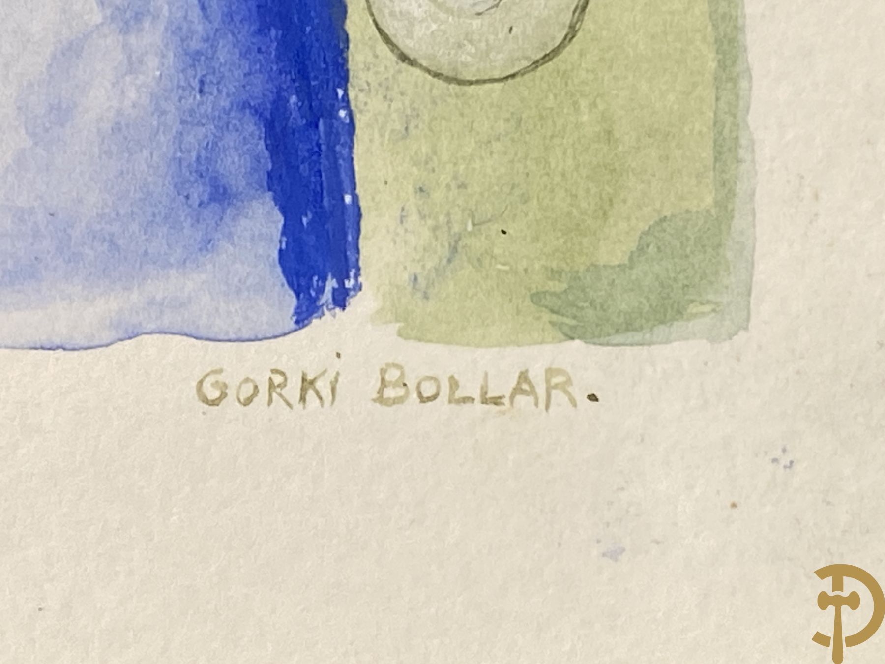 BOLLAR Gorki getekend 