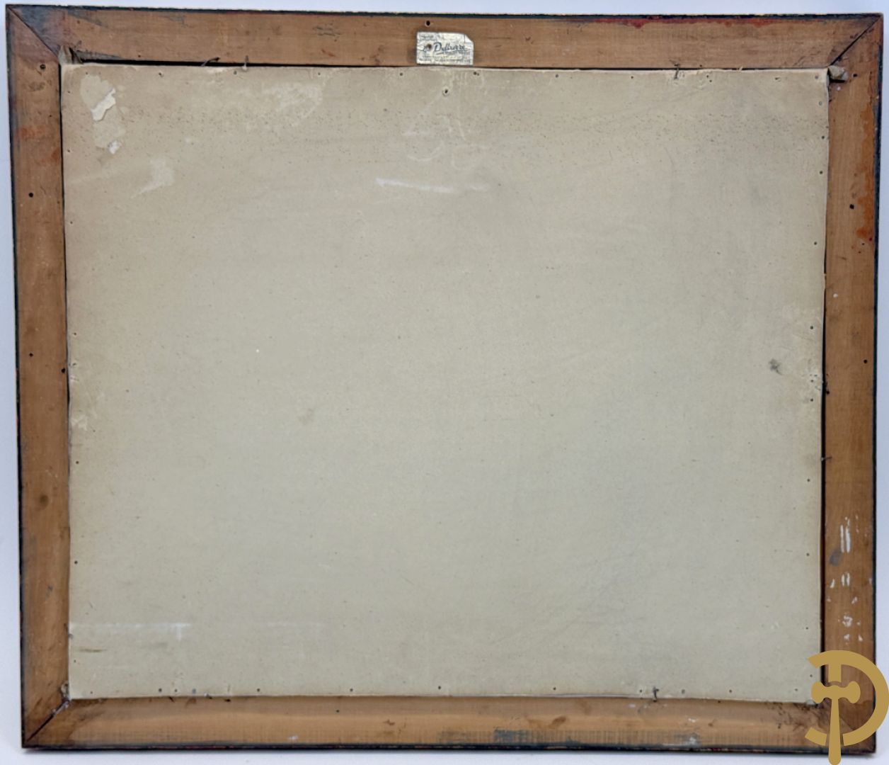 Onleesbaar getekend rechts onder 