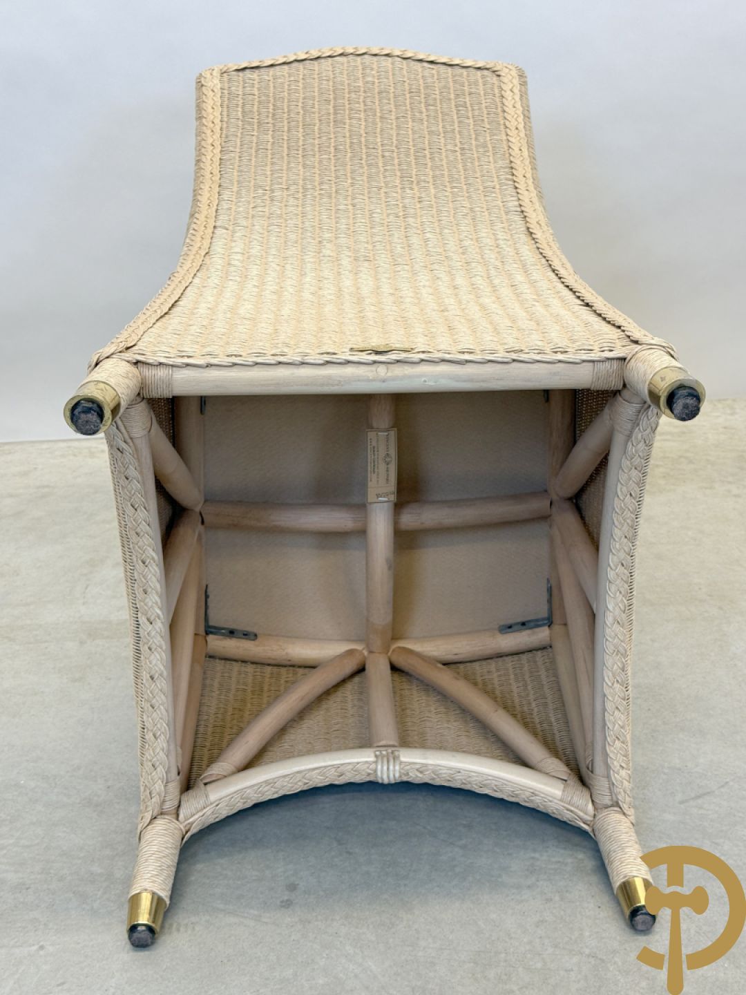 Zes Lloyd Loom stoelen, merk Vincent Sheppard