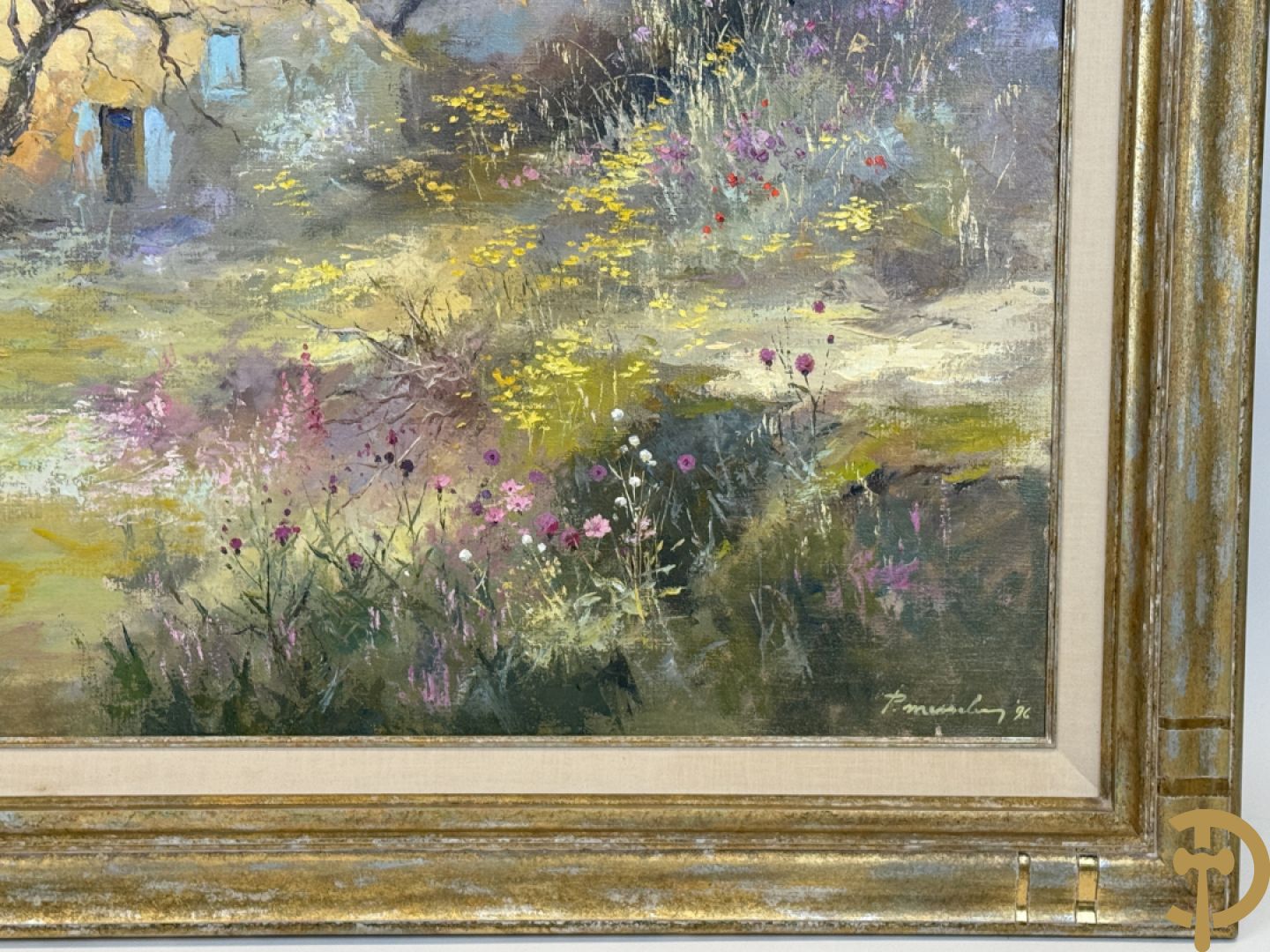 MESSELY P. getekend en verso gedateerd 