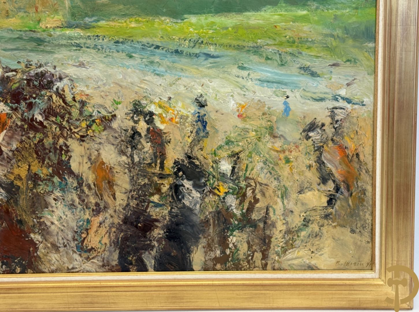 MORIN P.H. getekend (Philippe) december 1997 verso 