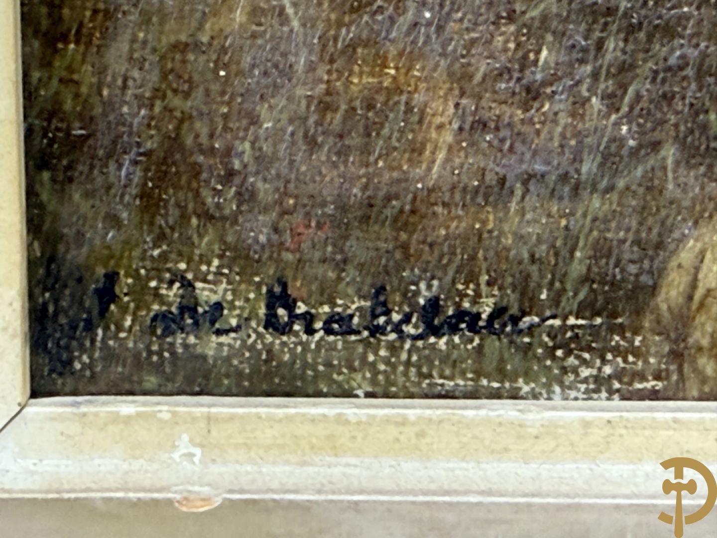 DE BRAEKELEER F. getekend 