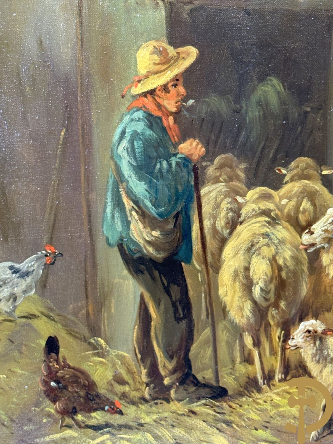 SCHOUTEN P. getekend 