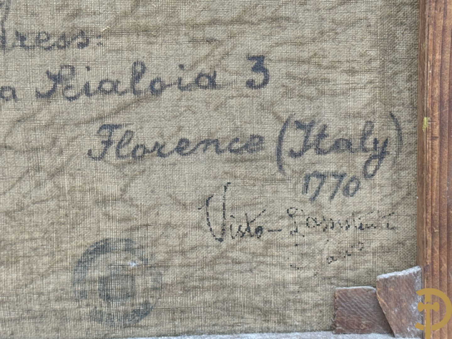 Ongetekend achteraan gerefereerd Carlo Dolci 