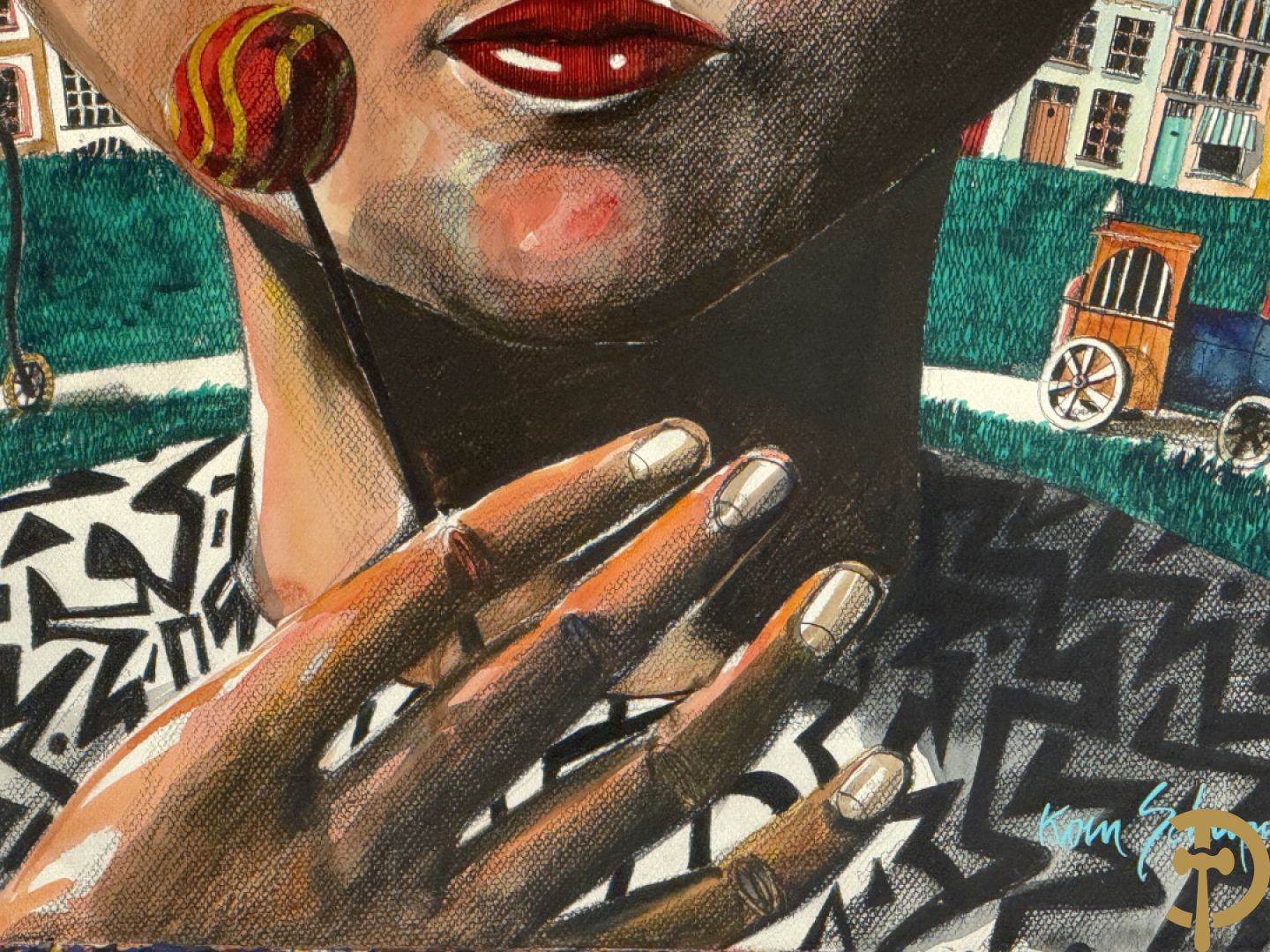 SCHERPEREEL Koen getekend Oktober 