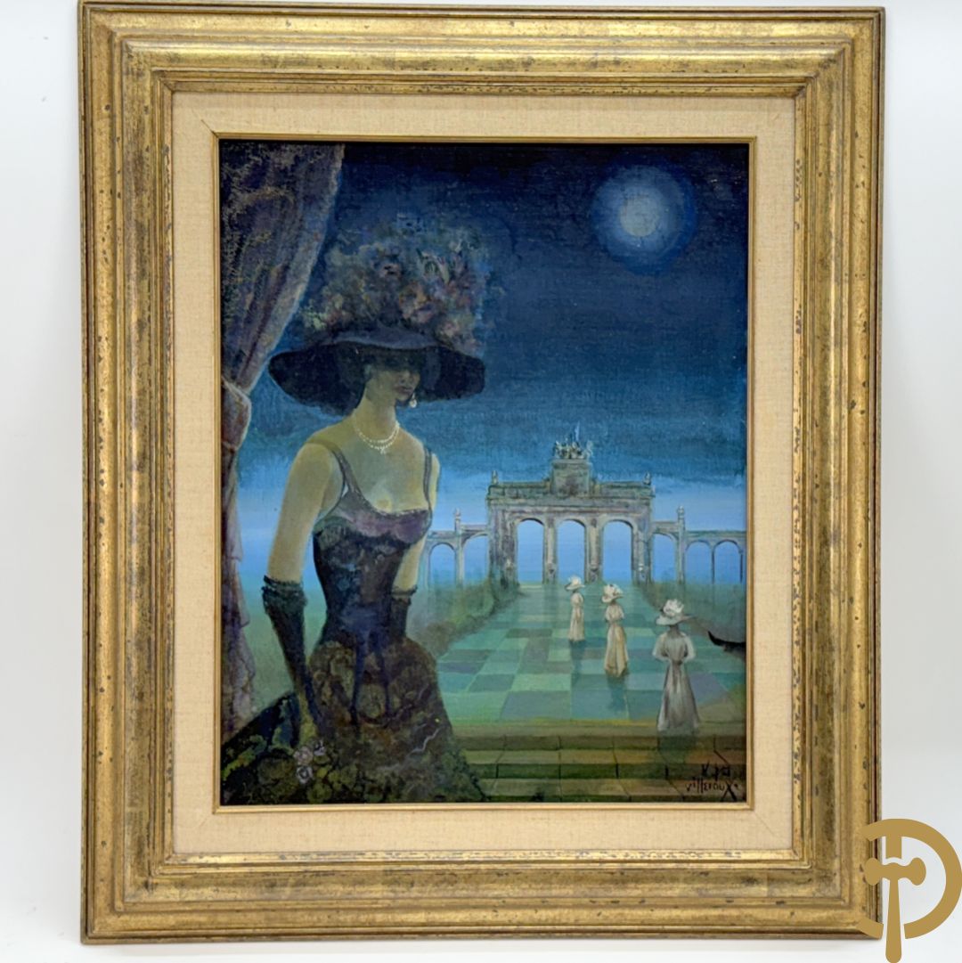 DE VILLEROUX A. getekend 