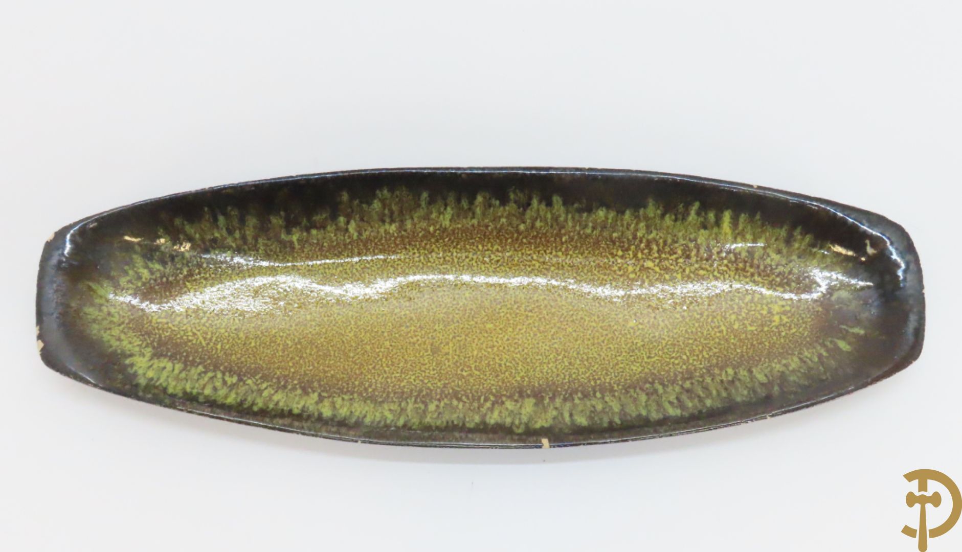 Vier keramieken vintage schalen