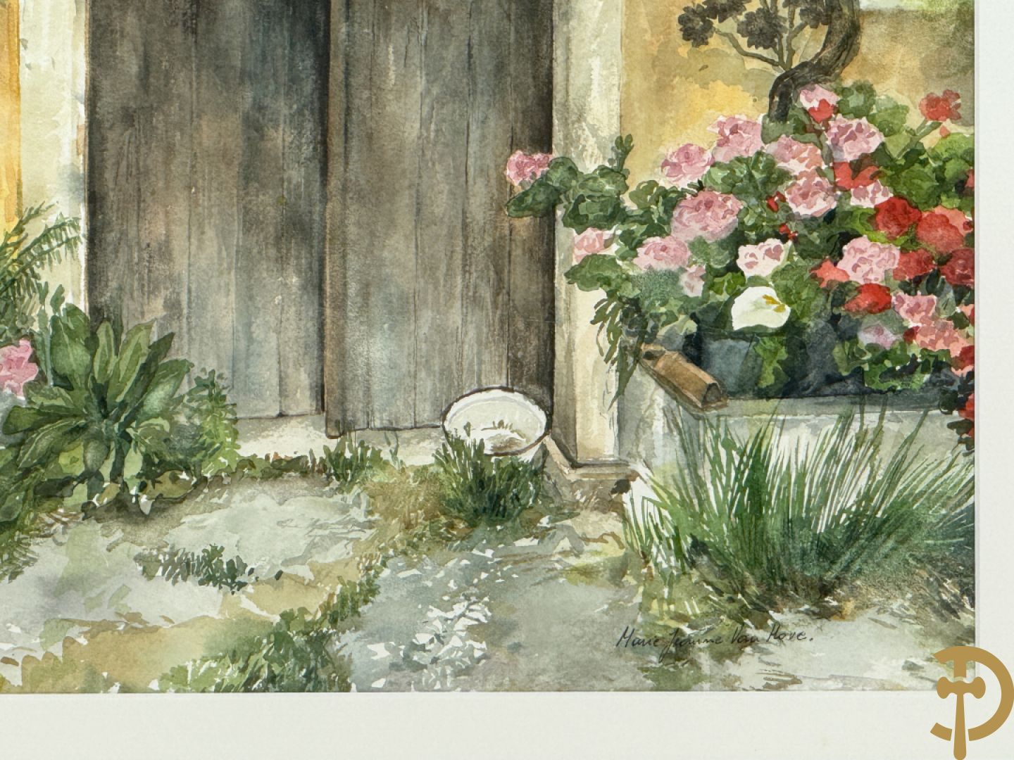 VAN HOVE Marie Jeanne getekend 