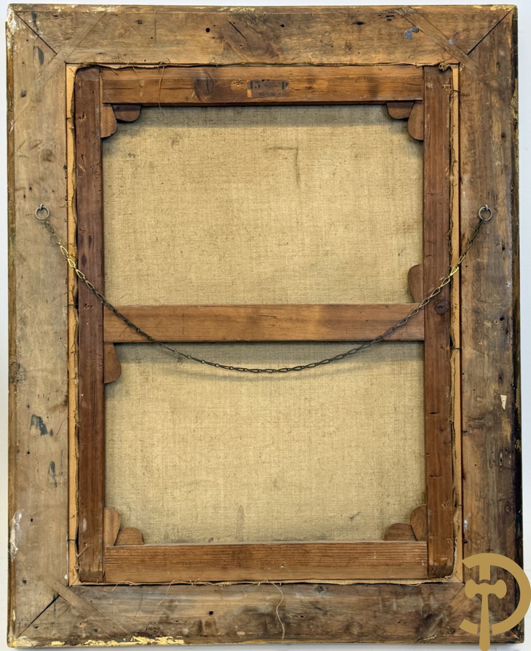 CAHON E. getekend Avril 1863 