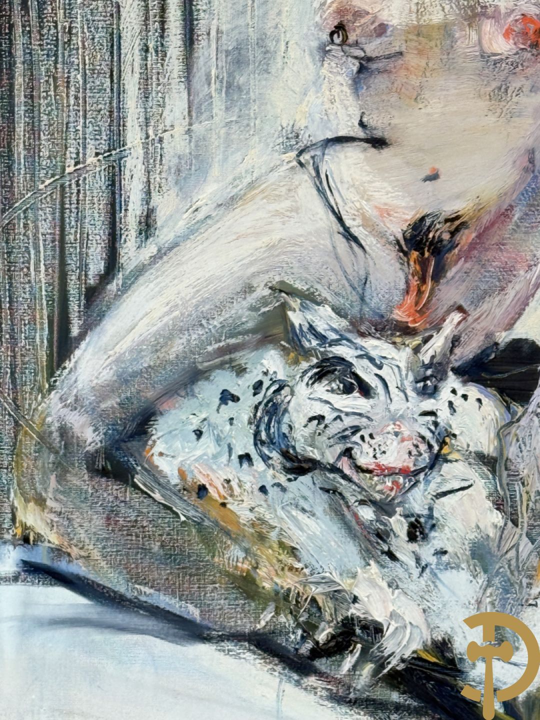 BOUTTENS Philippe getekend verso en gedateerd 2002 