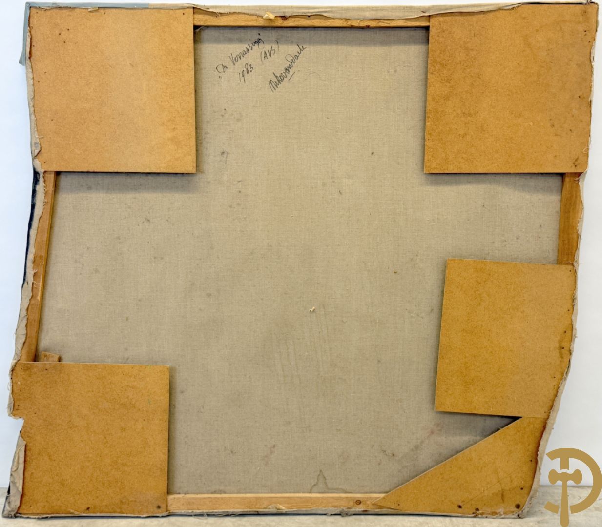 VAN DAELE Nico getekend verso 1983 