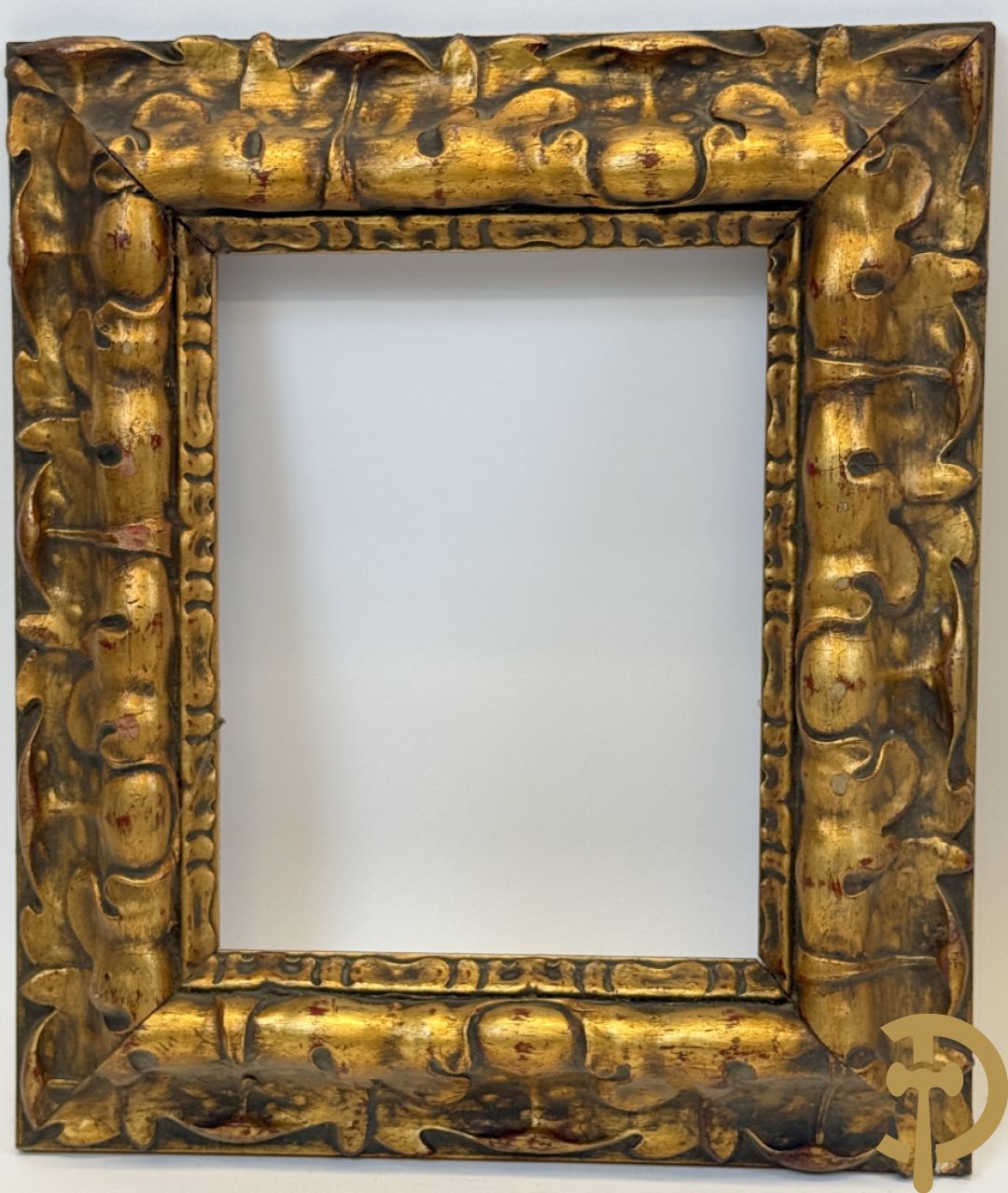 Oude vergulde lijsten Louis XVI stijl, deels met moulures