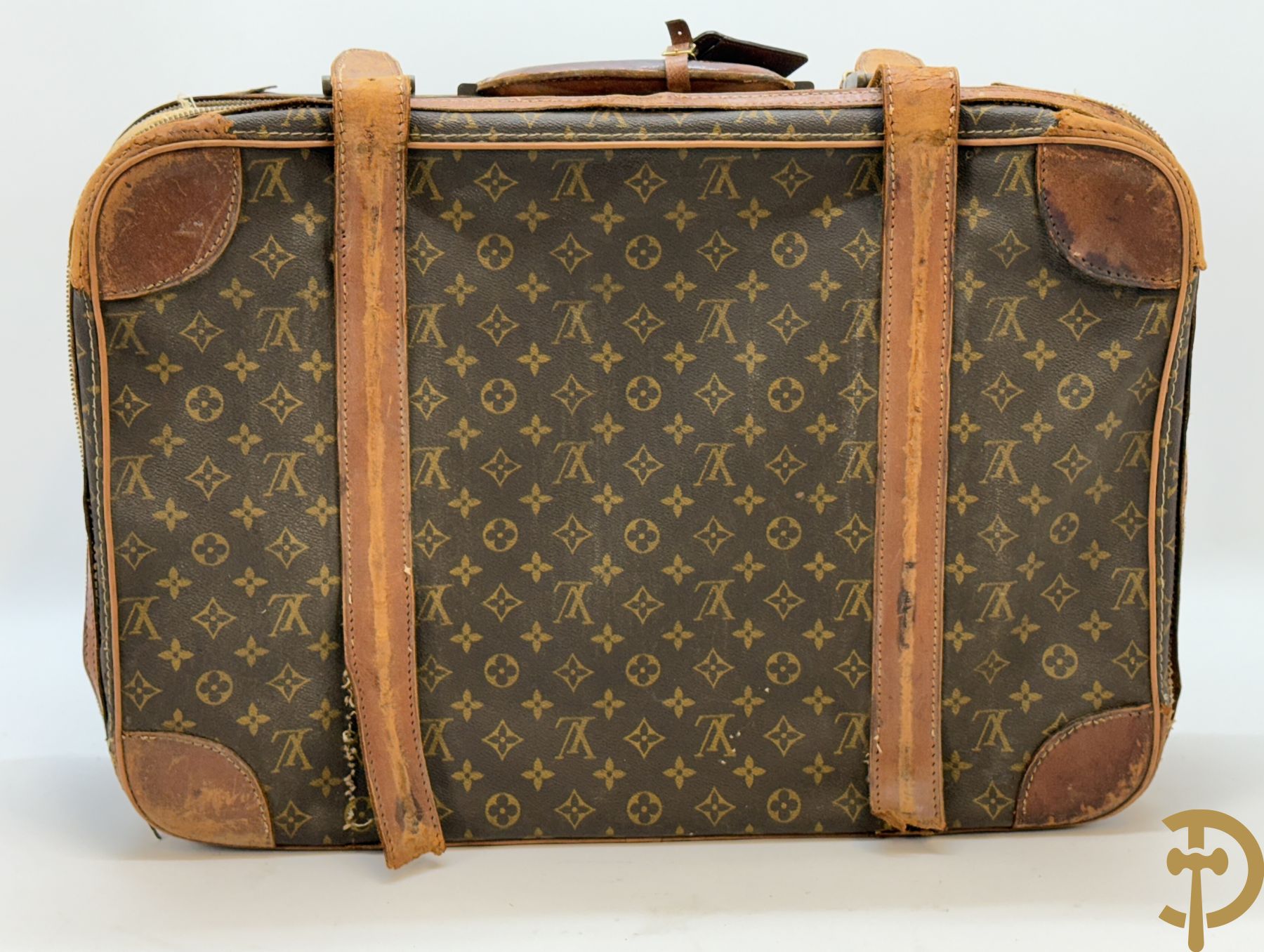 Lederen valies Louis Vuitton