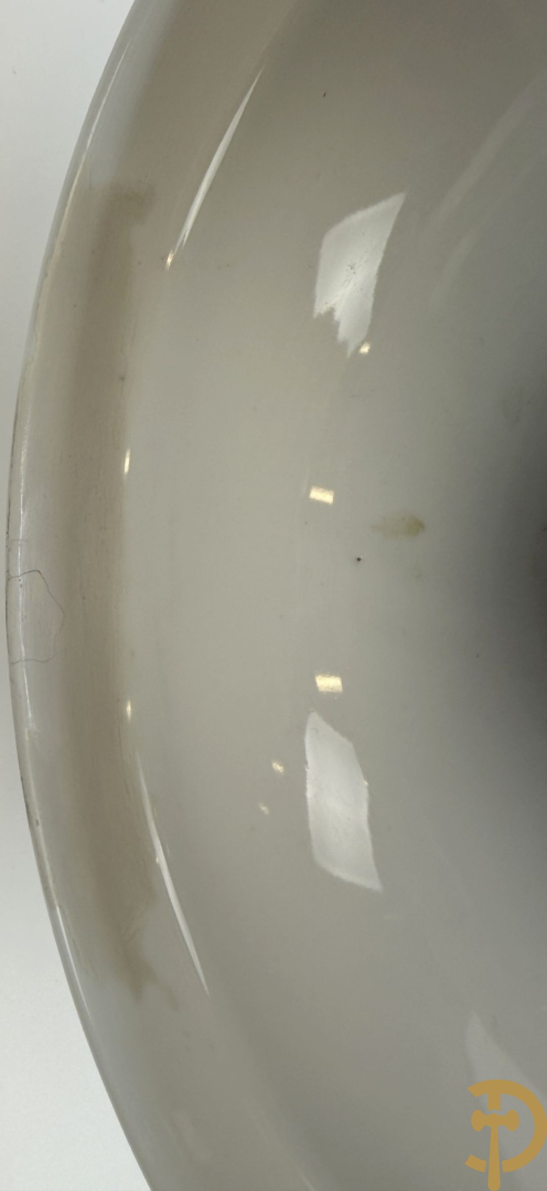 Chinese porseleinen repubieksvaas met bloementafereel