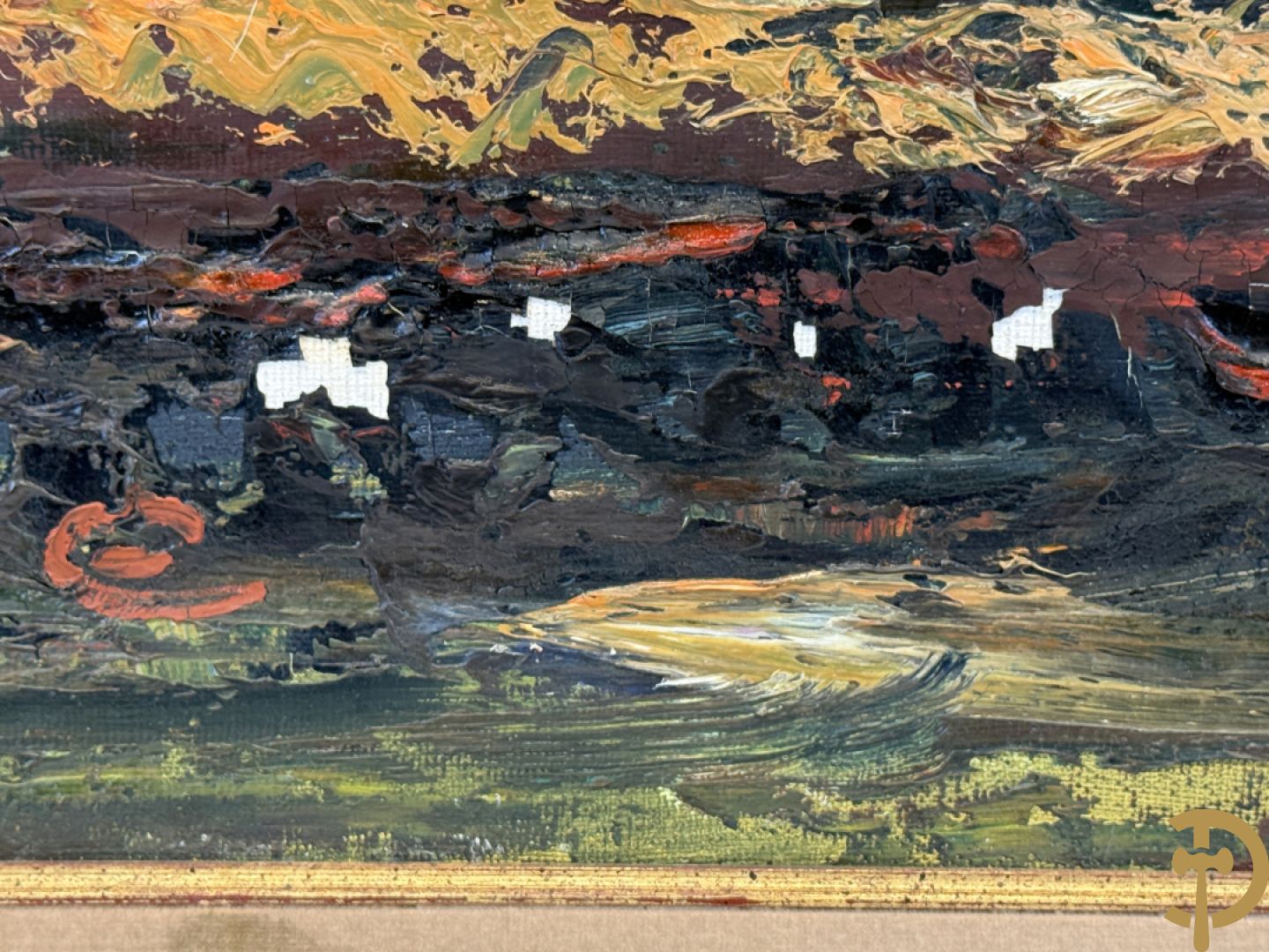 LE COMPTE Et. getekend 