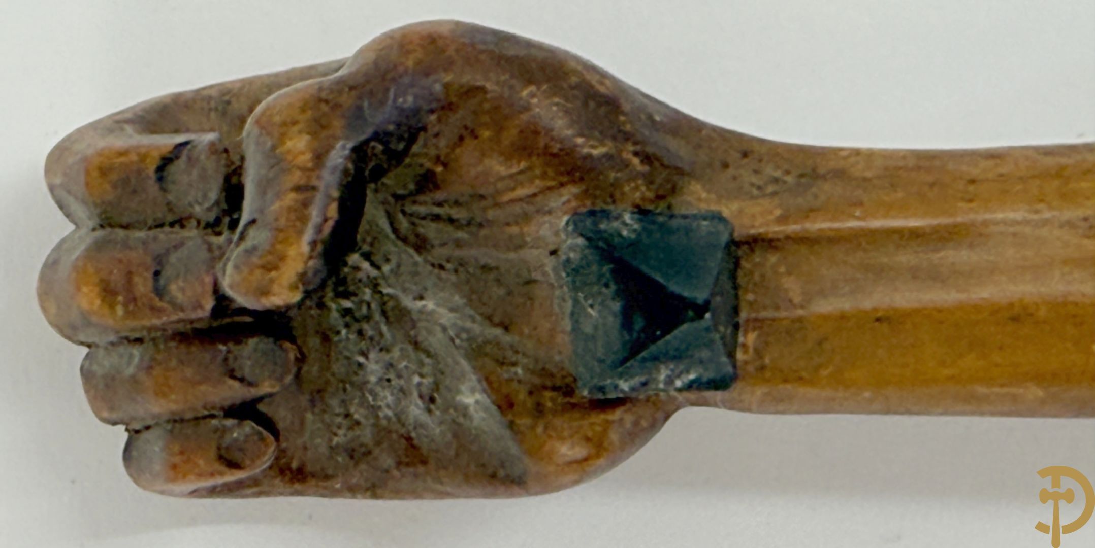 Gesculpteerde houten Jansenistische corpus