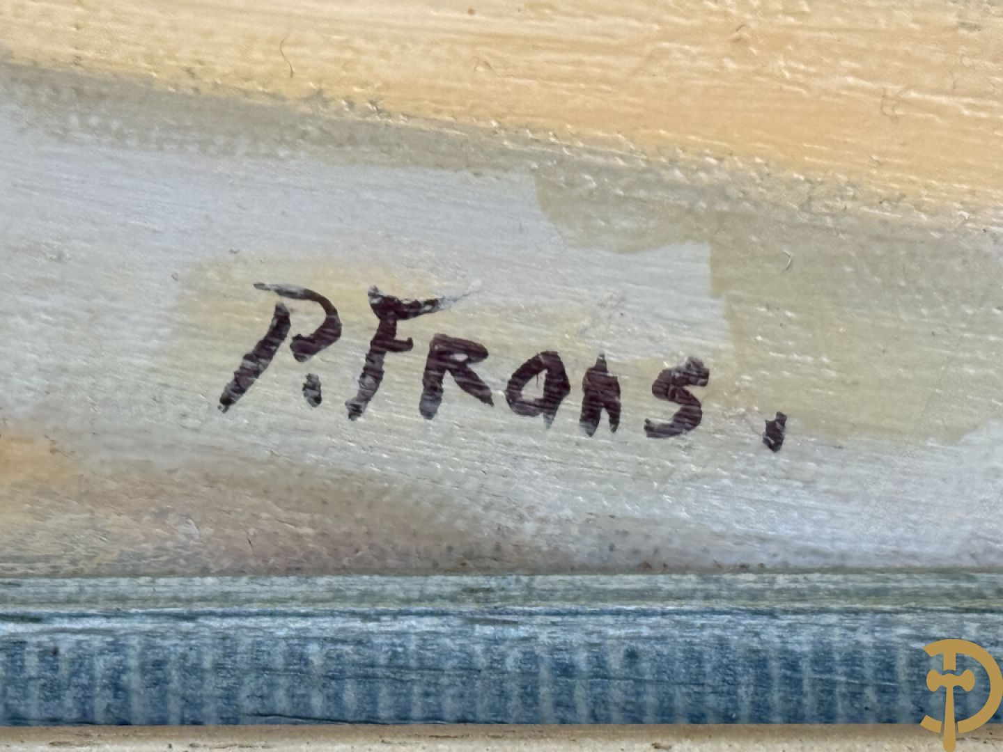 FRANS P. getekend (Paul) 