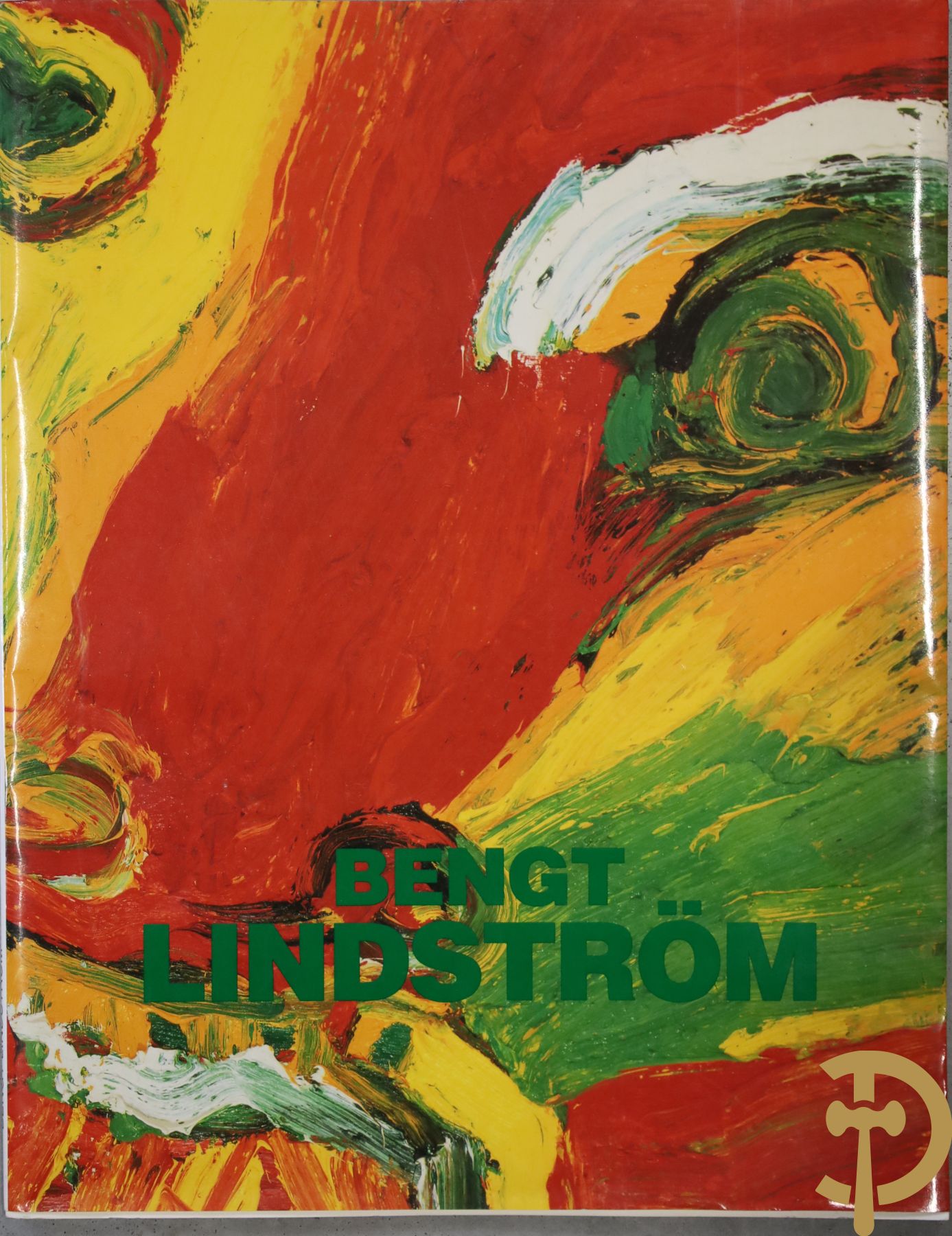 LINDSTRÖM Bengt get. Kunstboek met tekening op 1e pagina toegedragen aan Elsa Carsau